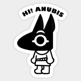 Hi! Anubis. Sticker